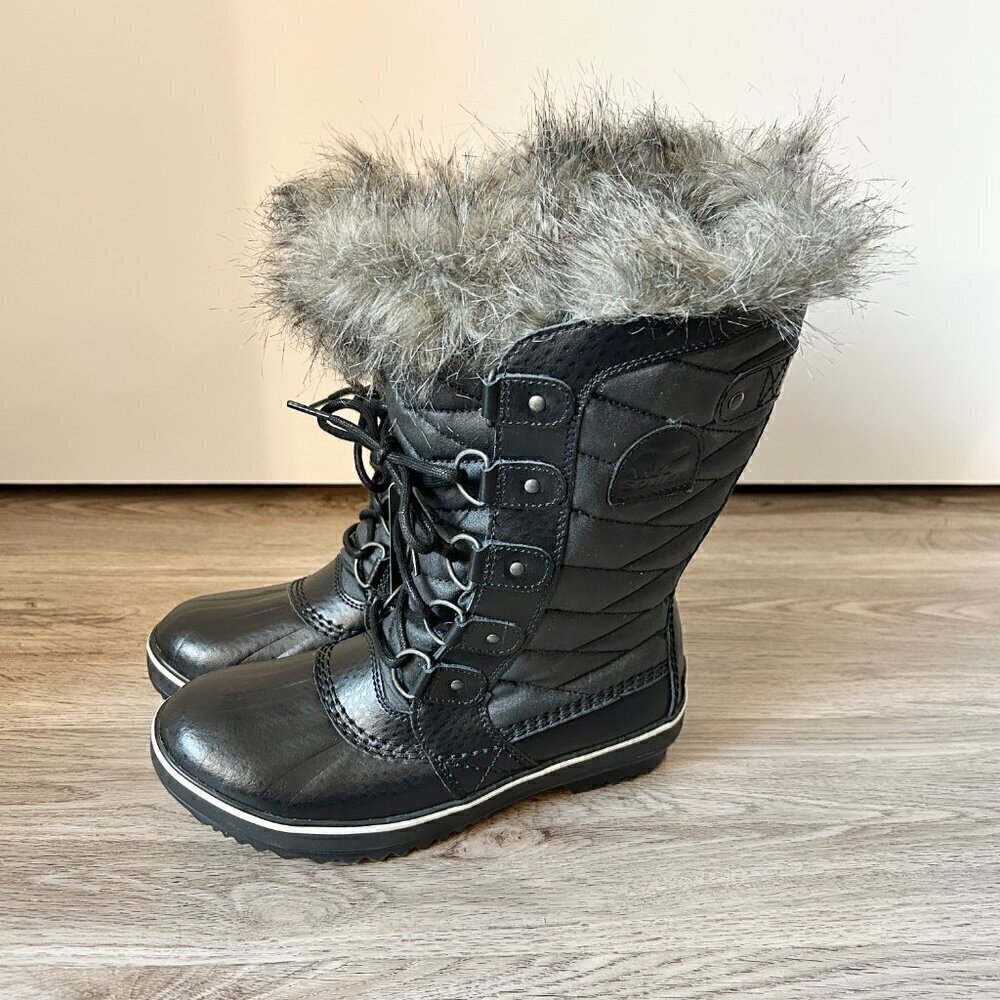 Sorel Women's Tofino II Waterproof Insulated Winter Boot in Black Size 6.5 NWT - Picture 4 of 10